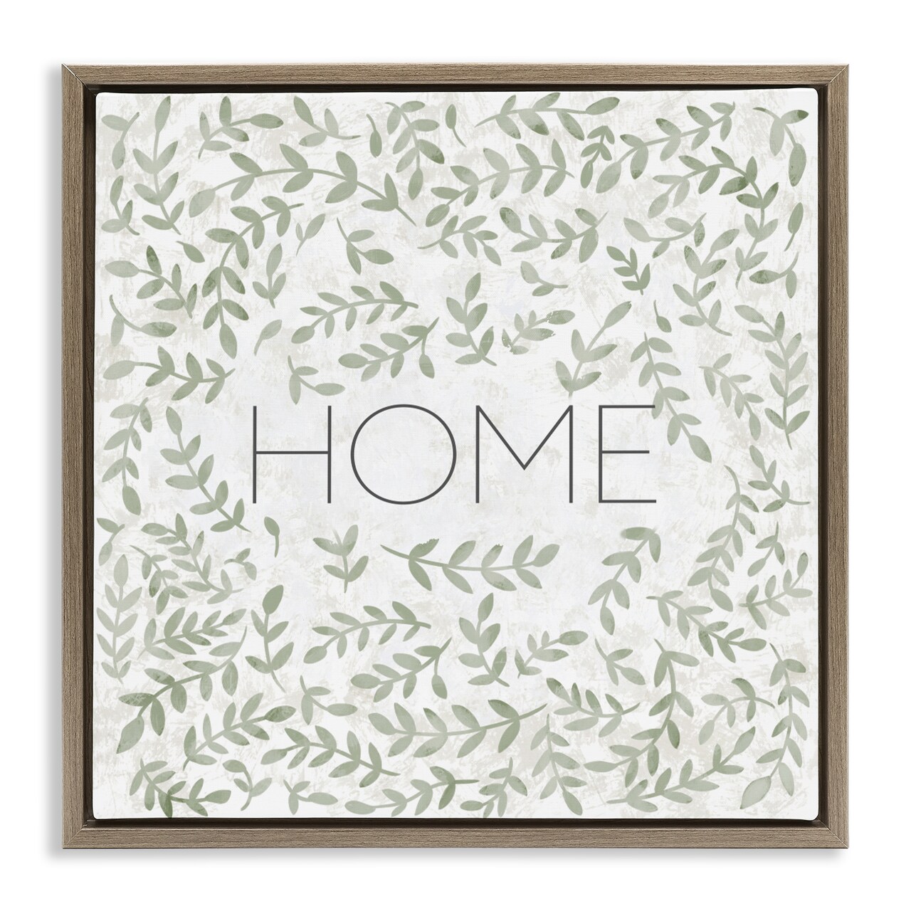 Stupell Industries Curved Ivy Sprigs Greenery Floating Frame, design by SD Graphics Studio